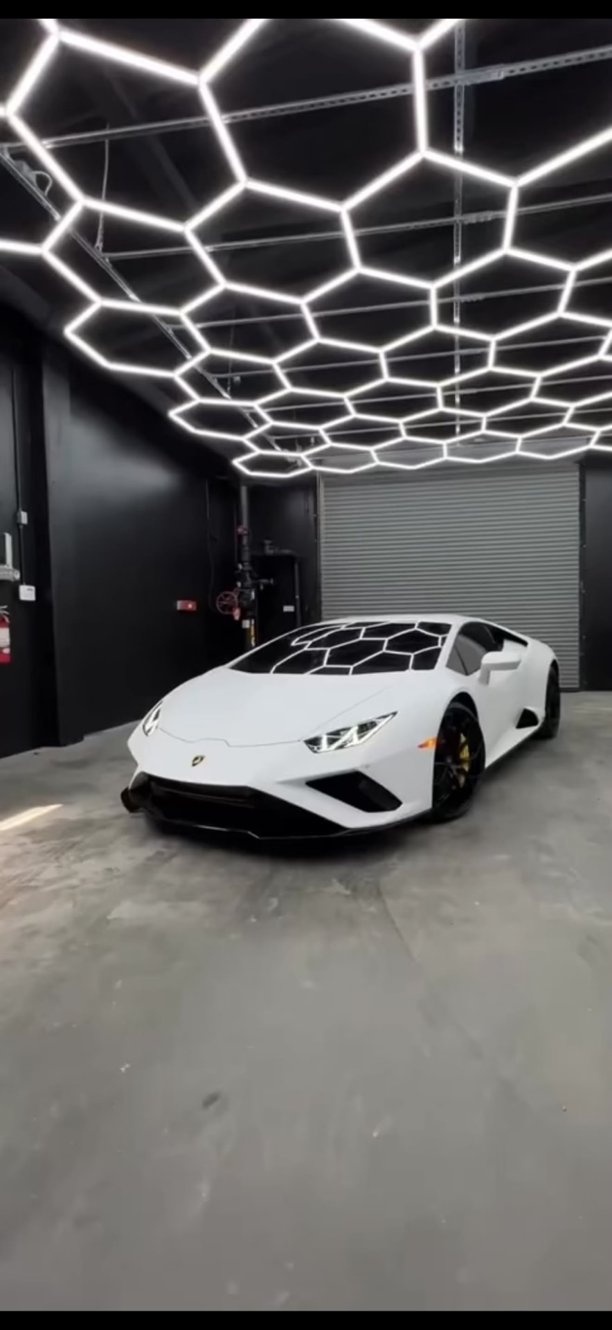 Paint correction and cut and polish on a white supercar by ACC Car Detailing, mobile detailing Melbourne